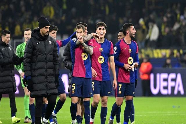 巴萨淘汰多特蒙德,晋级欧冠四强 巴萨淘汰多特蒙德,晋级欧冠四强